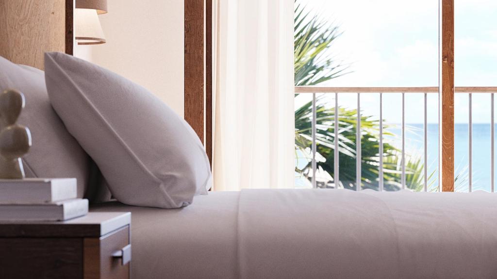 Gran Hotel Taoro numurs ar skatu uz jūru