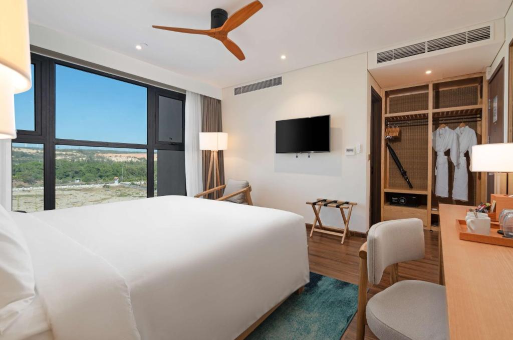 Radisson Resort Mui Ne numurs ar skatu uz dabu