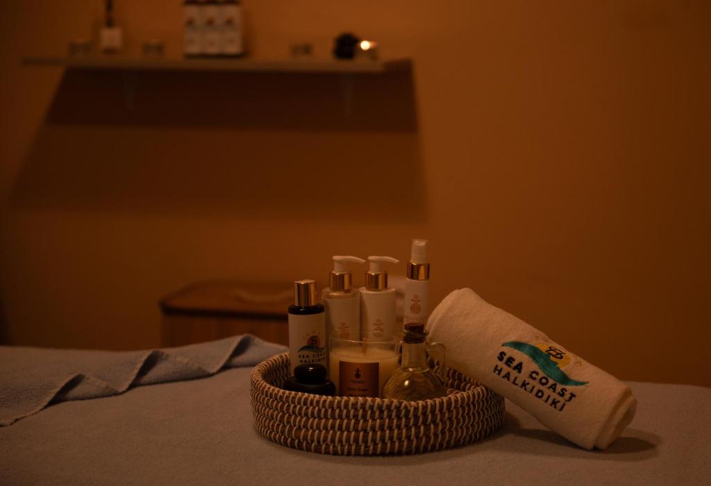 Spa procedūru komplekts ar Sea Coast Resort Halkidiki dvieli