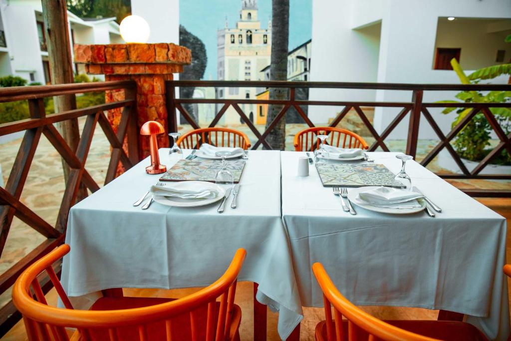 Āra terase restorānā SBH Monica Zanzibar