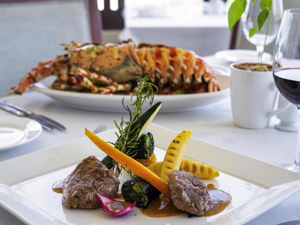 Gurmanu maltīte Nungwi Dreams by Mantis restorānā