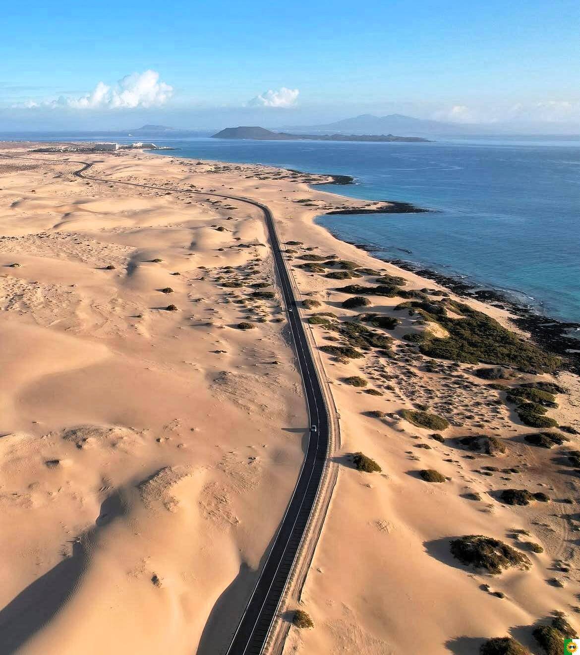 Corralejo kāpas Fuerteventurā – smilšu kalni un piedzīvojumi Vanilla Travel ceļojumā