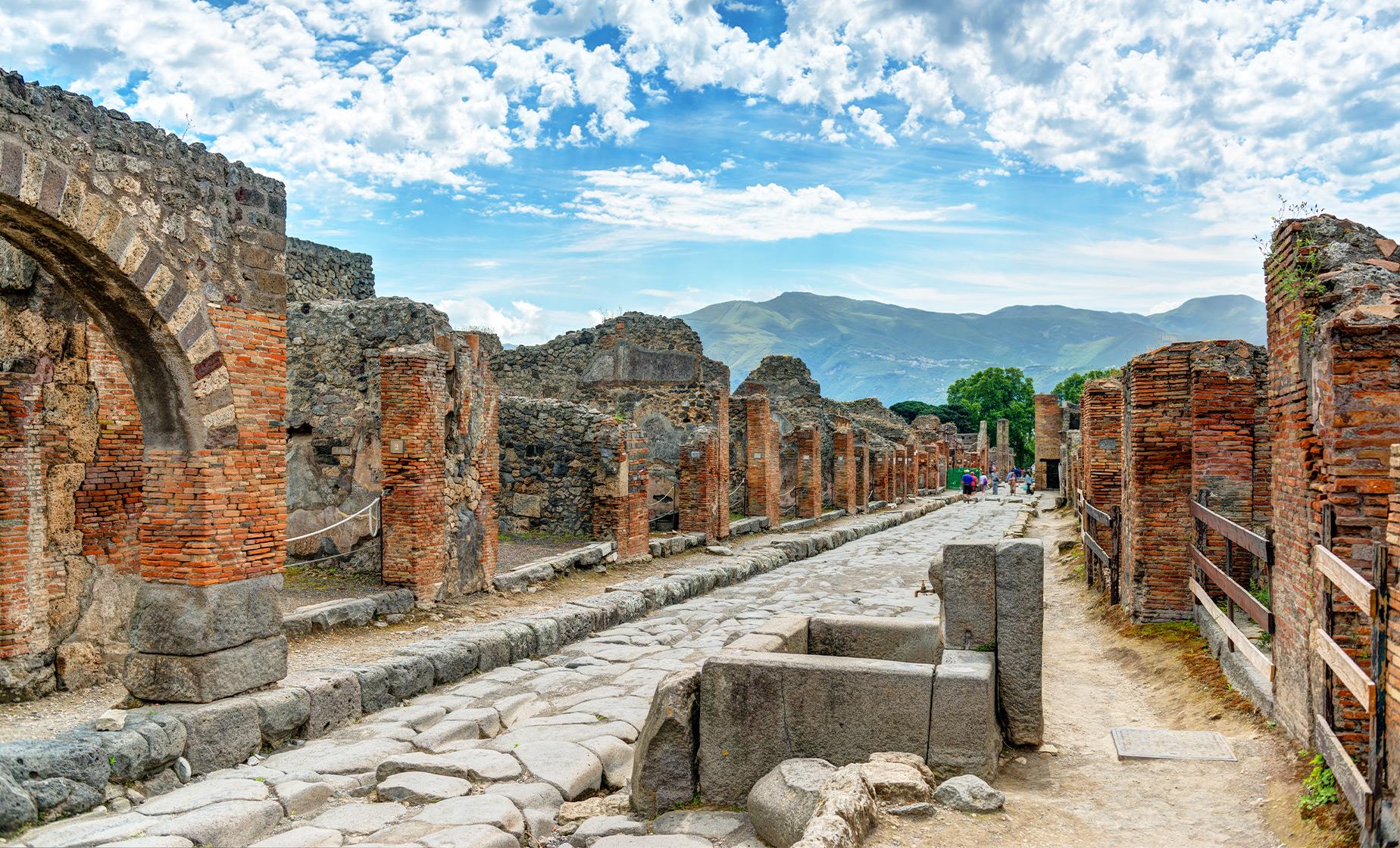 Pompejas drupas pie Neapoles – vēsturiskas vietas apmeklējuma Vanilla Travel izbraucienā