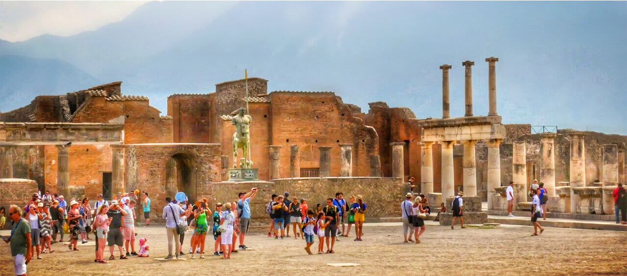 Pompejas drupas Neapolē – vēsturiska apskate no jūras krasta ar Vanilla Travel