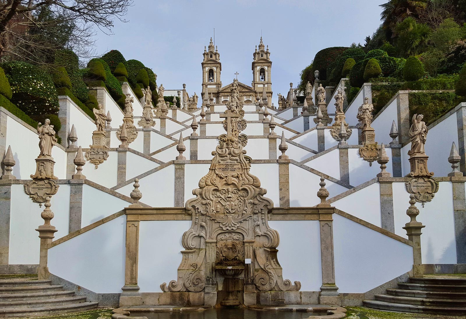 Bom Jesus do Monte kāpnes Bragā – majestātisks skats Vanilla Travel ceļojumā