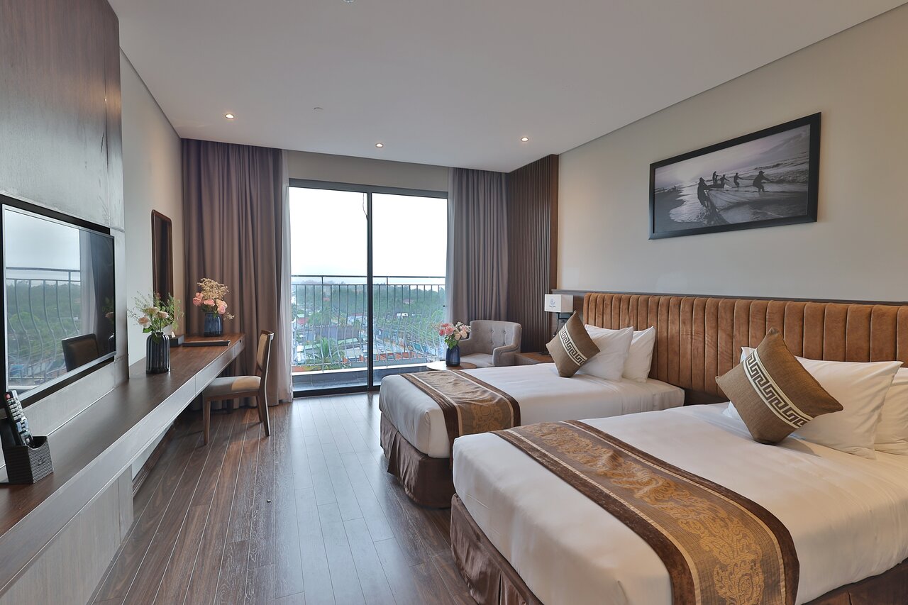 Vipol Muine Hotel & Spa numurs ar skatu uz jūru