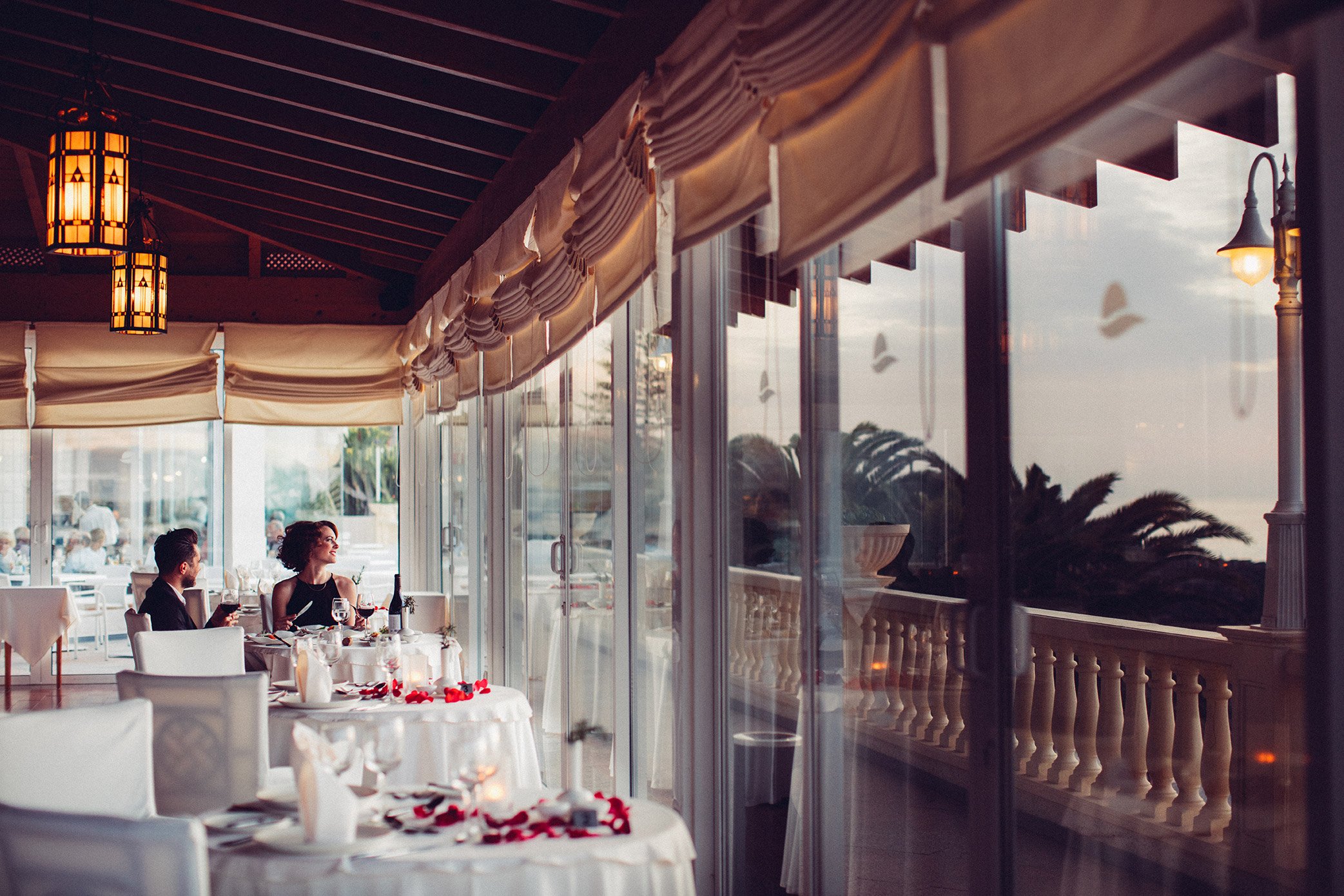 Arona Gran Hotel & Spa romantiska vakariņas pie jūras