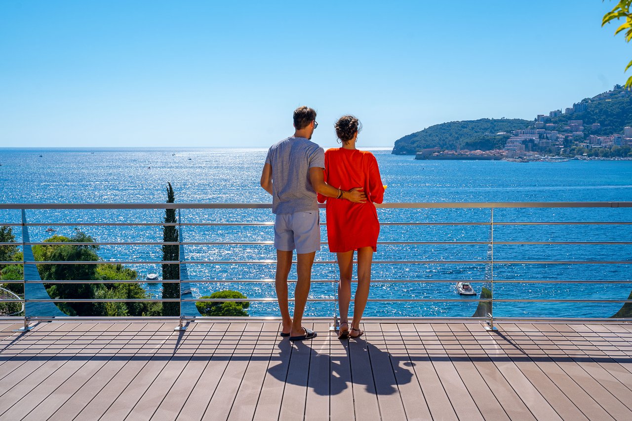 Infinity by Dukley panoramic view with beach and pools