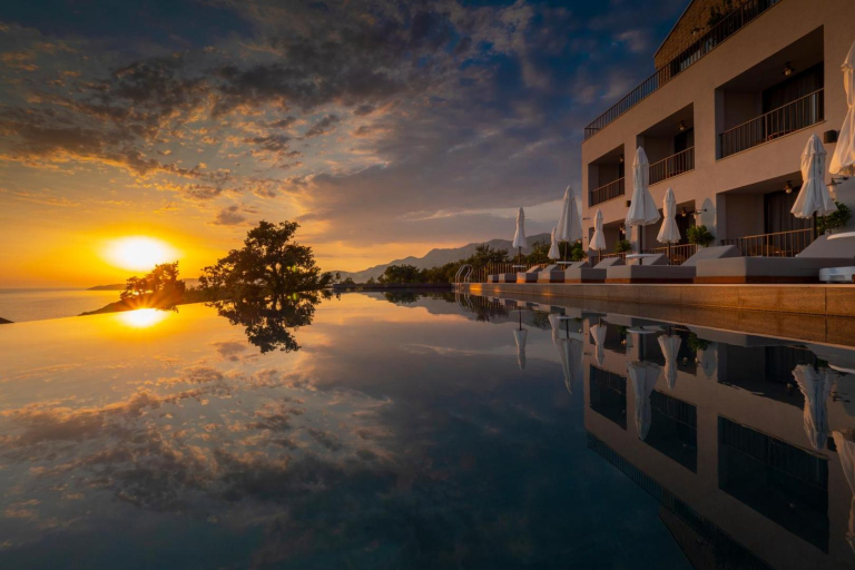 Vivid Blue Serenity Hotel