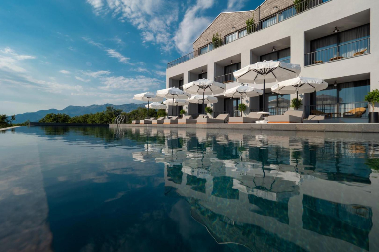 Vivid Blue Serenity Hotel
