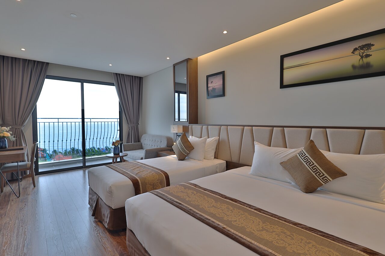 Divvietīgs numurs ar jūras skatu Vipol Muine Hotel & Spa.