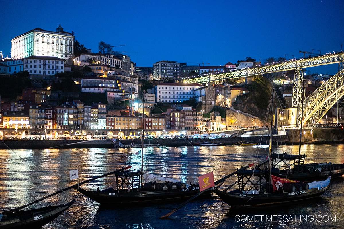 Douro upe nakts kruīzs Porto – maģiskas pilsētas gaismas Vanilla Travel ceļojumā
